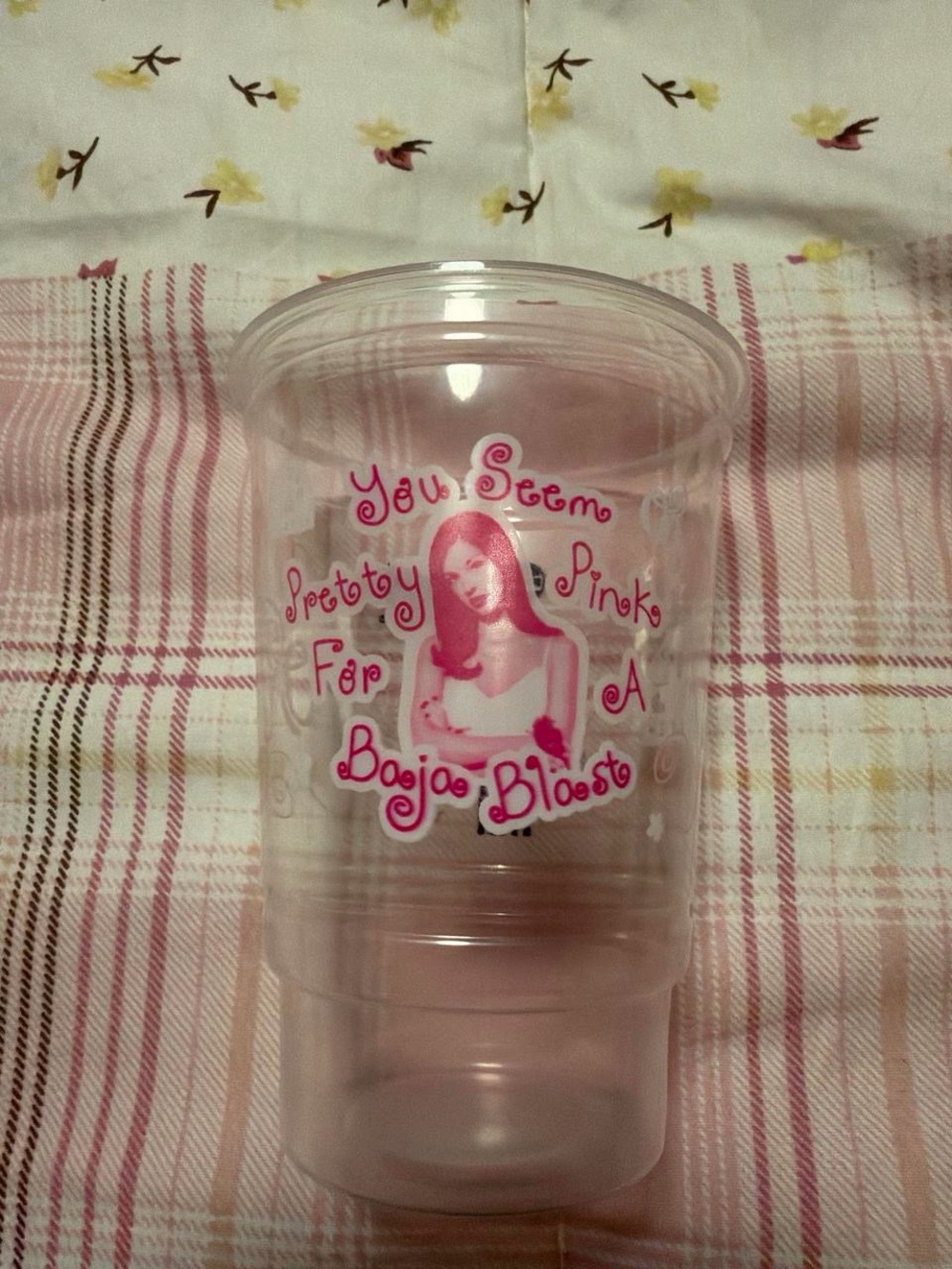 Olivia Rodrigo Baja Blast cup